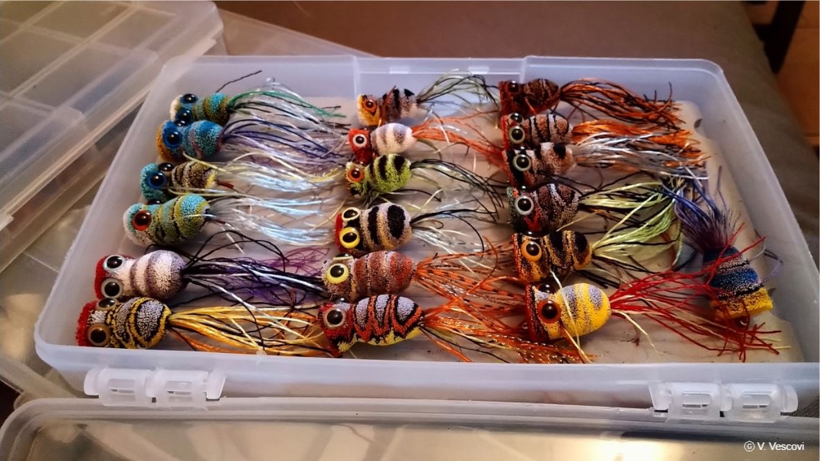 Lot De Leurres Anciens Poppers Pour Pêche à La Mouche – Vintage, Collection